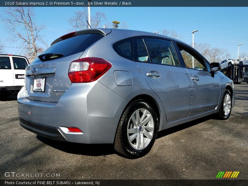 Ice Silver Metallic / Black 2016 Subaru Impreza 2.0i Premium 5-door
