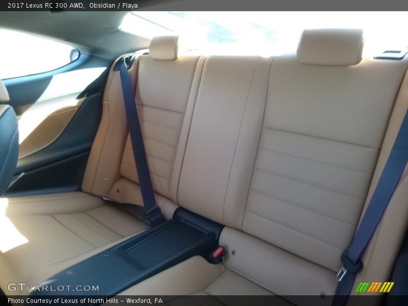 Obsidian / Playa 2017 Lexus RC 300 AWD