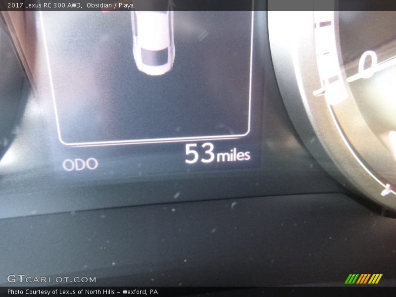 Obsidian / Playa 2017 Lexus RC 300 AWD