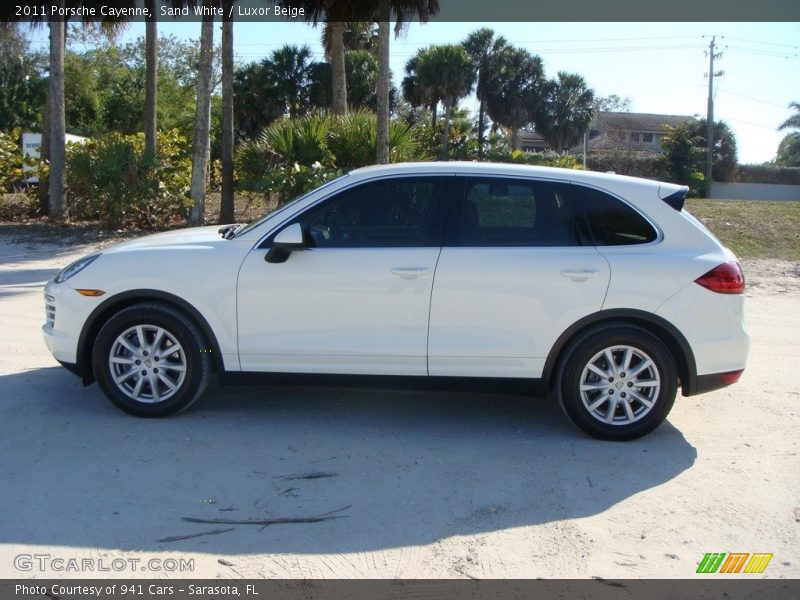 Sand White / Luxor Beige 2011 Porsche Cayenne