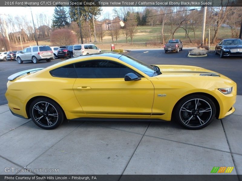  2016 Mustang GT/CS California Special Coupe Triple Yellow Tricoat