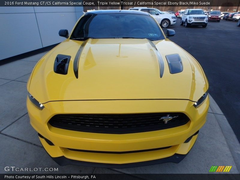  2016 Mustang GT/CS California Special Coupe Triple Yellow Tricoat