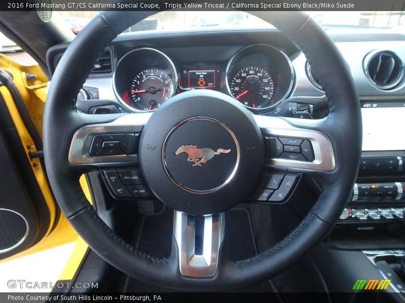  2016 Mustang GT/CS California Special Coupe Steering Wheel