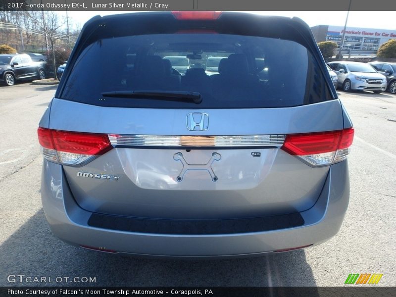 Lunar Silver Metallic / Gray 2017 Honda Odyssey EX-L