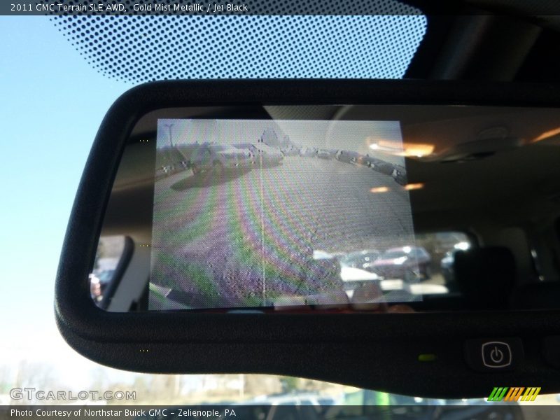 Gold Mist Metallic / Jet Black 2011 GMC Terrain SLE AWD