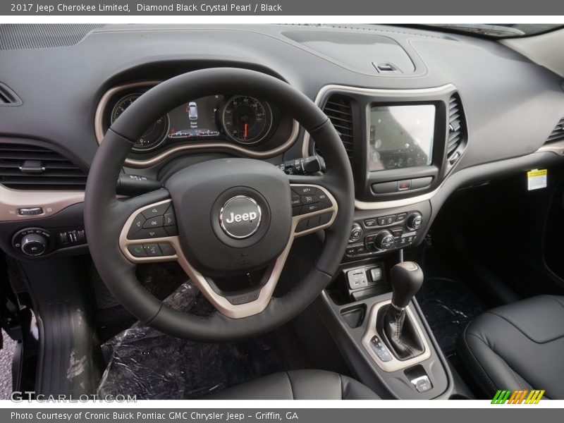 Dashboard of 2017 Cherokee Limited