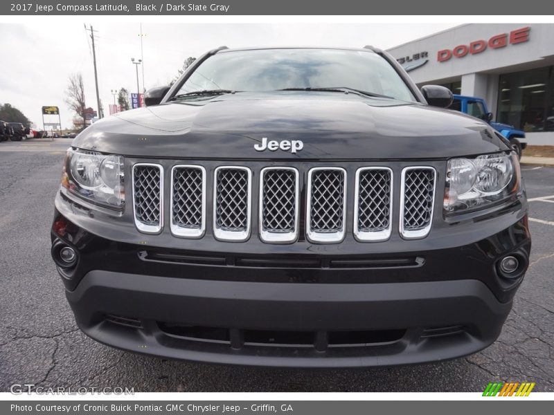 Black / Dark Slate Gray 2017 Jeep Compass Latitude