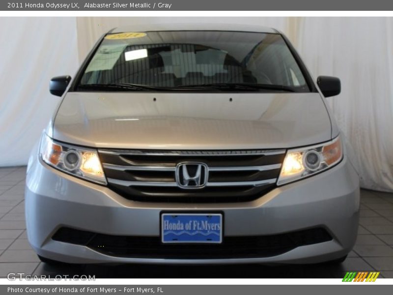 Alabaster Silver Metallic / Gray 2011 Honda Odyssey LX