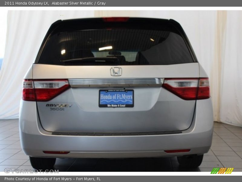 Alabaster Silver Metallic / Gray 2011 Honda Odyssey LX