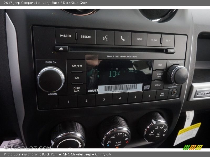 Controls of 2017 Compass Latitude