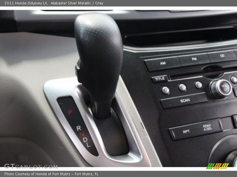 Alabaster Silver Metallic / Gray 2011 Honda Odyssey LX