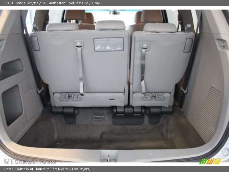 Alabaster Silver Metallic / Gray 2011 Honda Odyssey LX