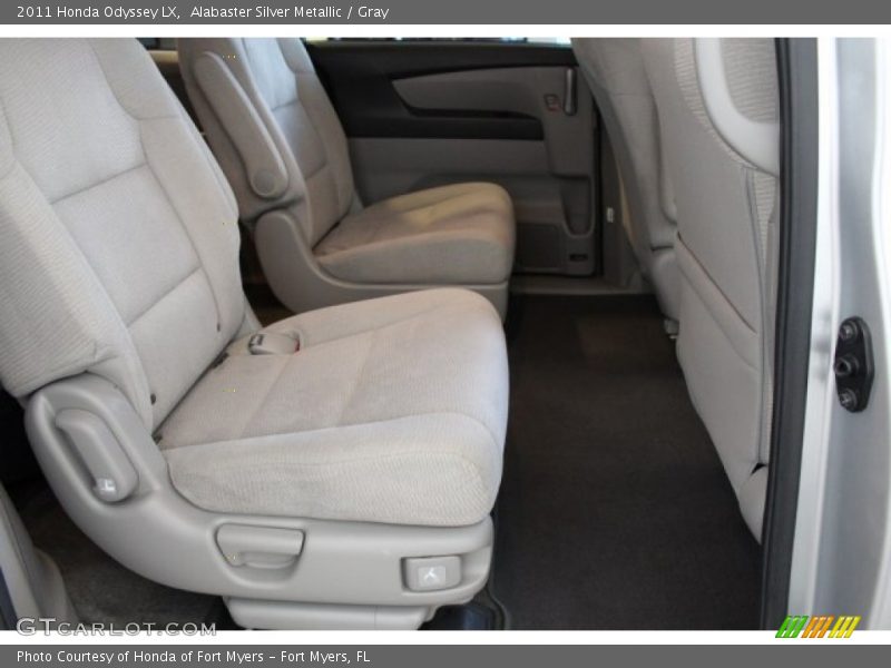 Alabaster Silver Metallic / Gray 2011 Honda Odyssey LX