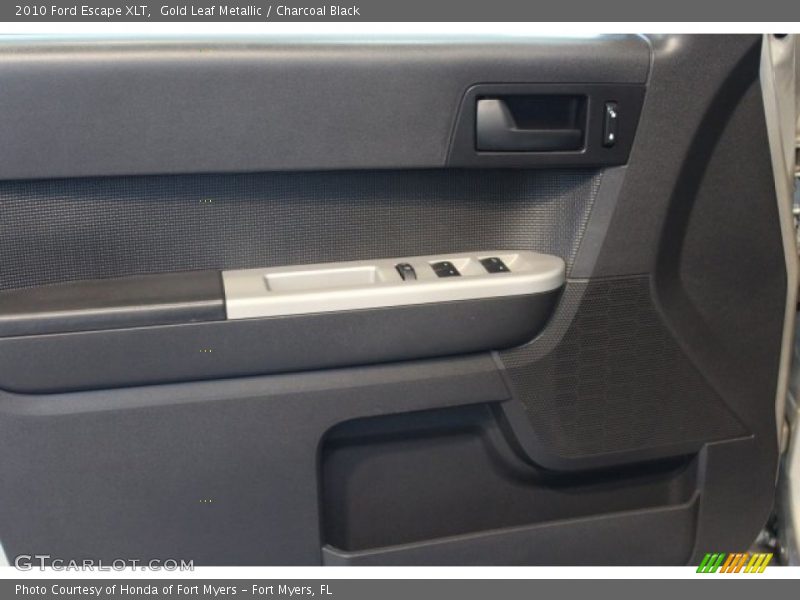 Gold Leaf Metallic / Charcoal Black 2010 Ford Escape XLT