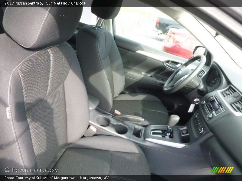 Gun Metallic / Charcoal 2017 Nissan Sentra S