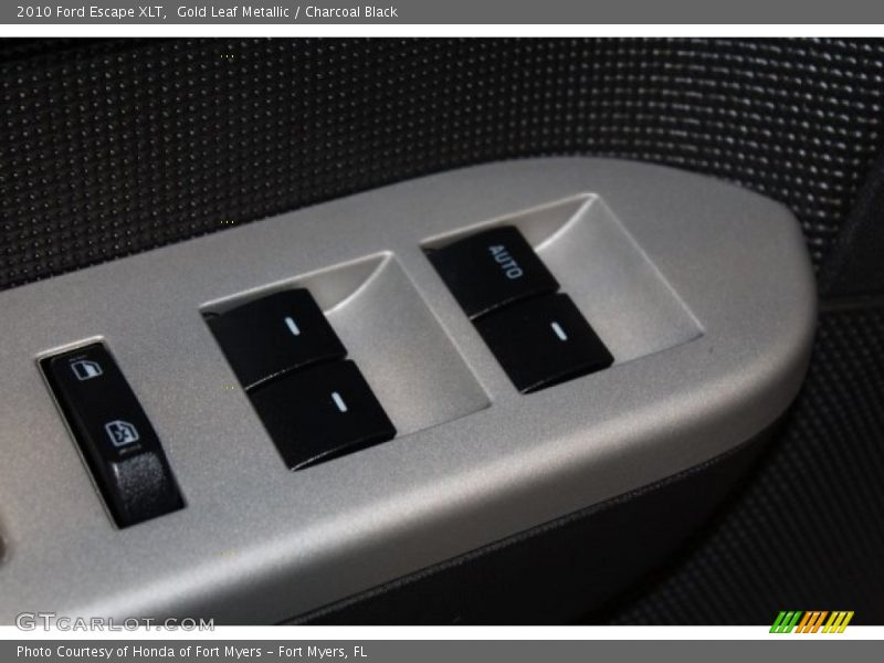 Gold Leaf Metallic / Charcoal Black 2010 Ford Escape XLT