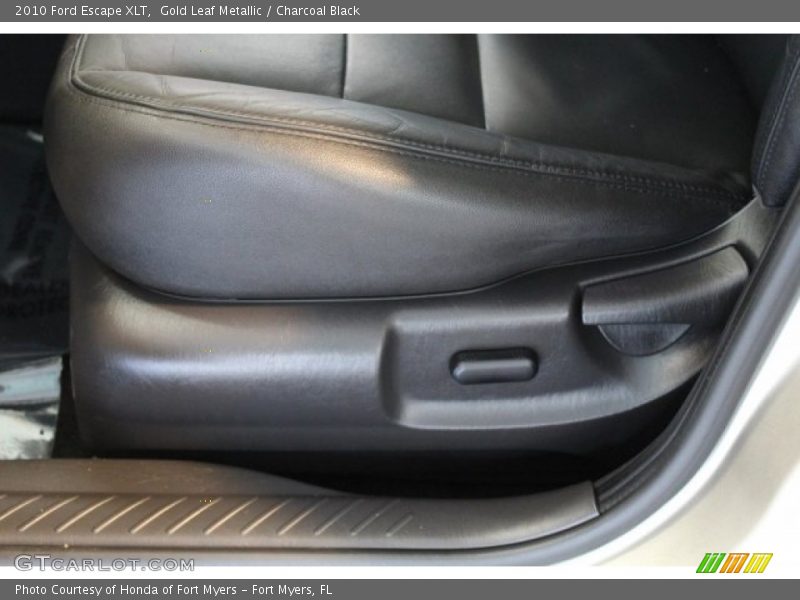 Gold Leaf Metallic / Charcoal Black 2010 Ford Escape XLT
