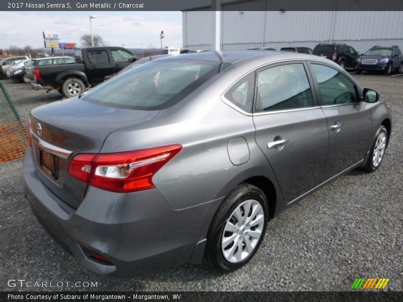 Gun Metallic / Charcoal 2017 Nissan Sentra S