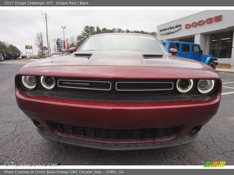 Octane Red / Black 2017 Dodge Challenger SXT