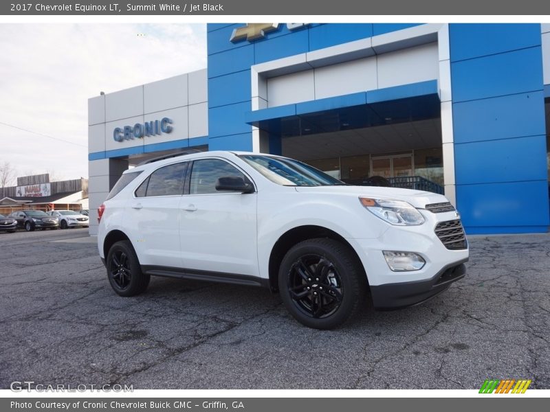 Summit White / Jet Black 2017 Chevrolet Equinox LT