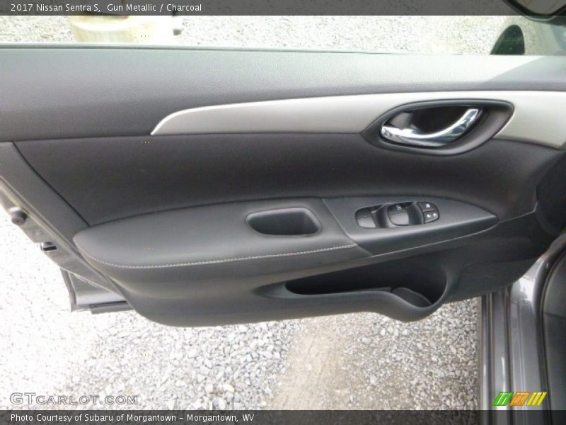 Gun Metallic / Charcoal 2017 Nissan Sentra S