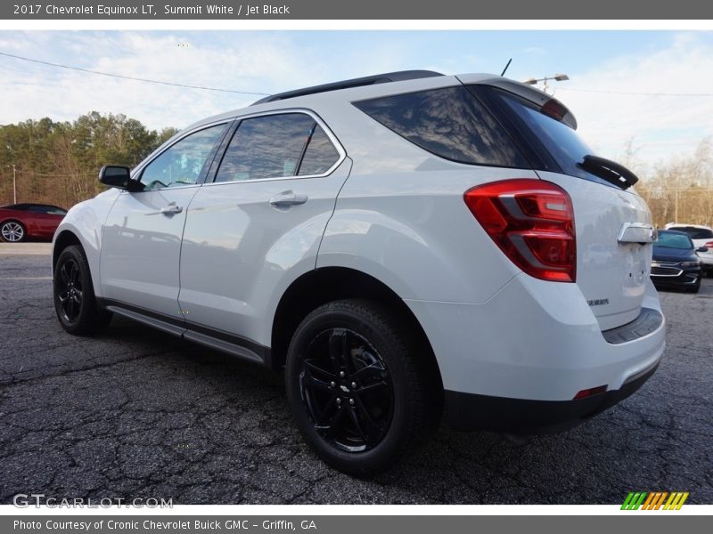 Summit White / Jet Black 2017 Chevrolet Equinox LT