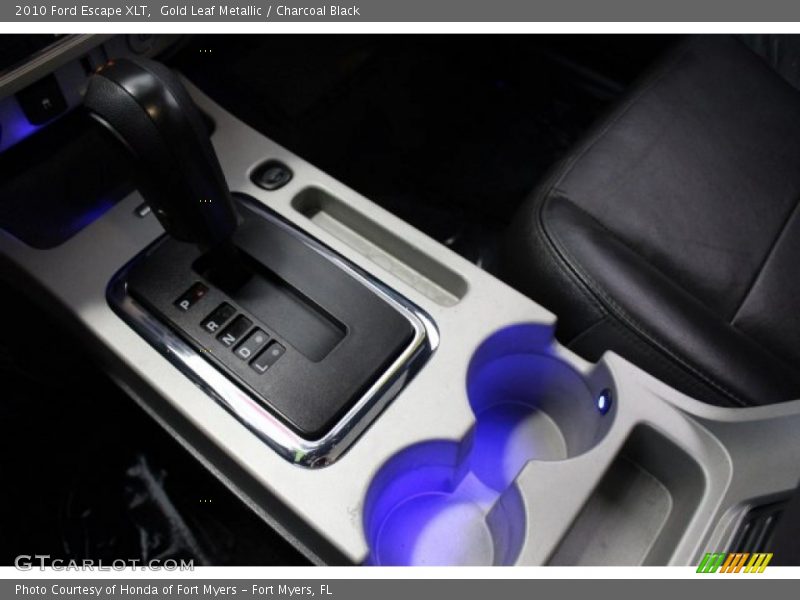 Gold Leaf Metallic / Charcoal Black 2010 Ford Escape XLT