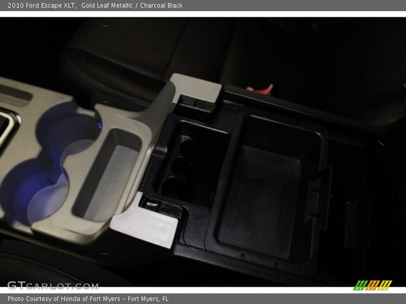 Gold Leaf Metallic / Charcoal Black 2010 Ford Escape XLT