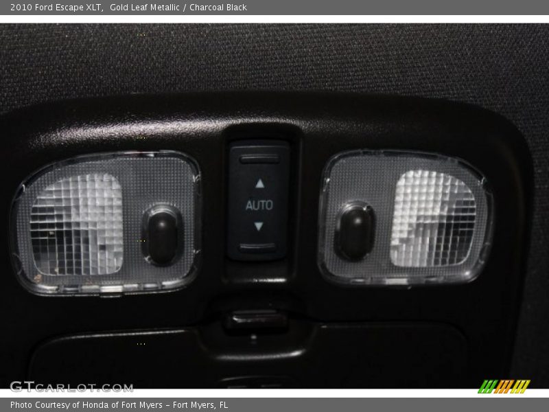 Gold Leaf Metallic / Charcoal Black 2010 Ford Escape XLT