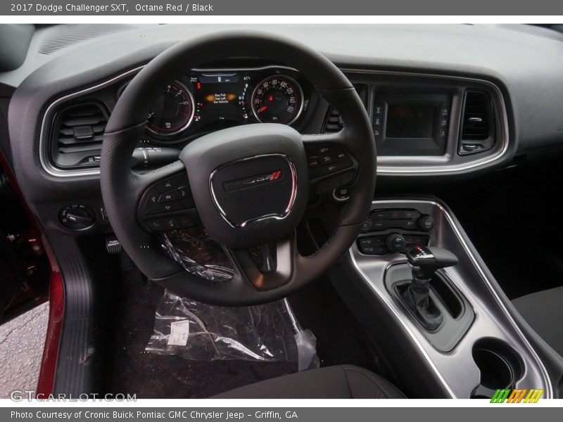 Octane Red / Black 2017 Dodge Challenger SXT