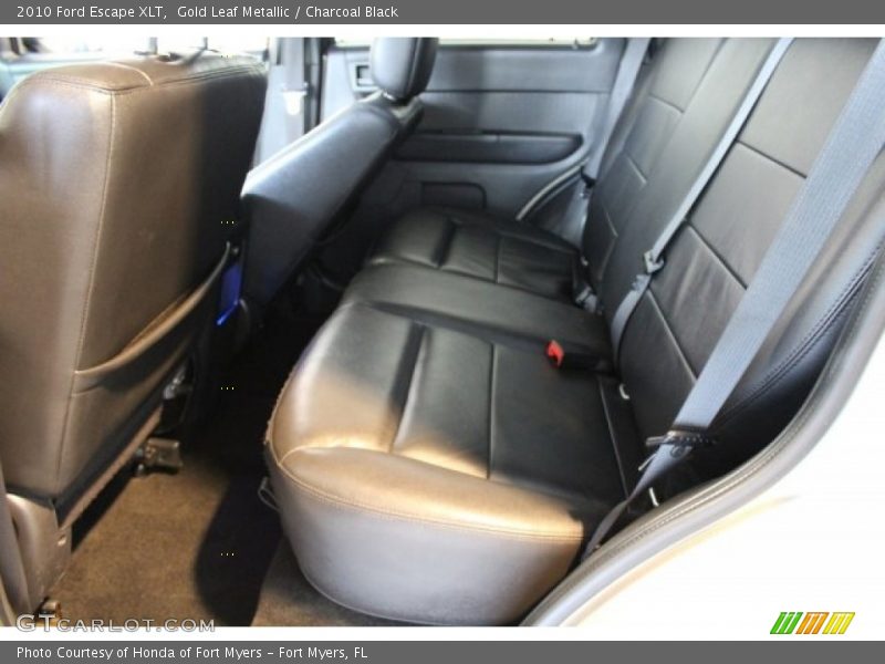 Gold Leaf Metallic / Charcoal Black 2010 Ford Escape XLT