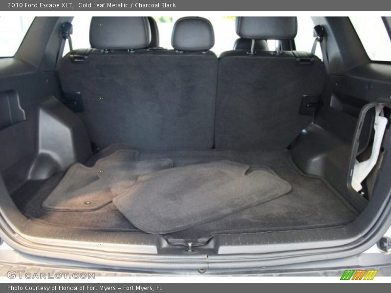 Gold Leaf Metallic / Charcoal Black 2010 Ford Escape XLT