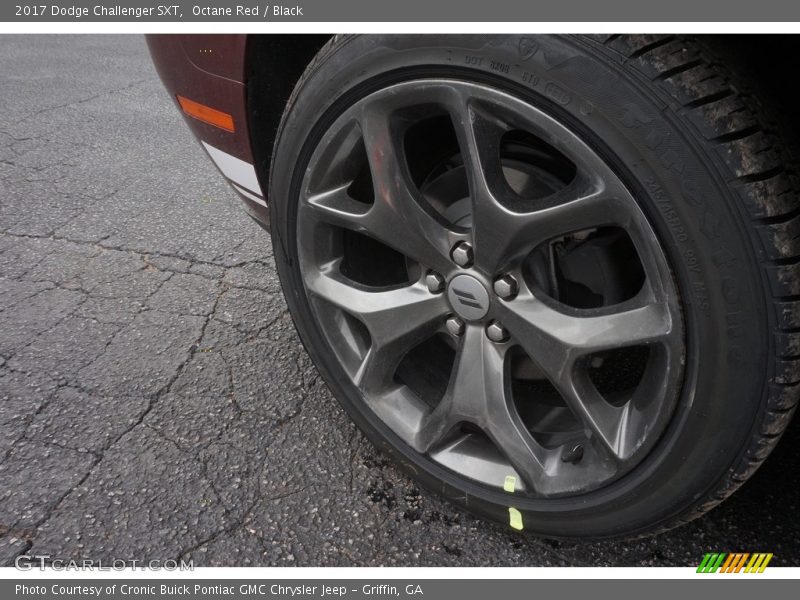 Octane Red / Black 2017 Dodge Challenger SXT