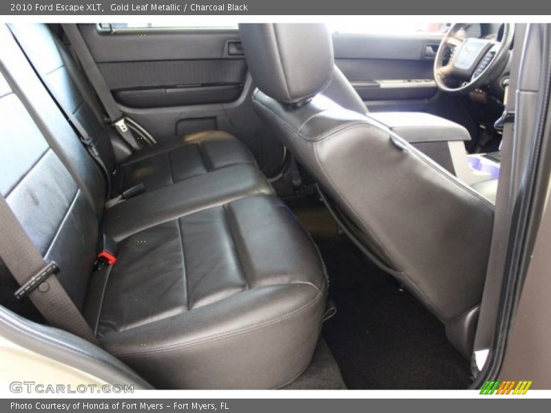 Gold Leaf Metallic / Charcoal Black 2010 Ford Escape XLT