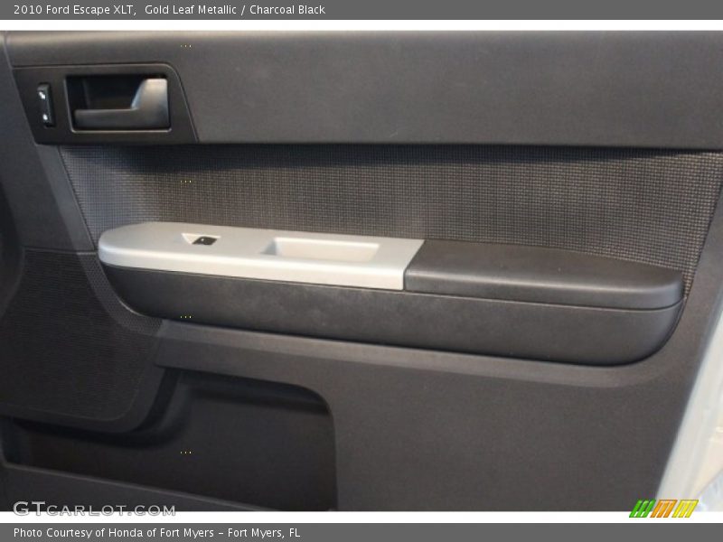 Gold Leaf Metallic / Charcoal Black 2010 Ford Escape XLT