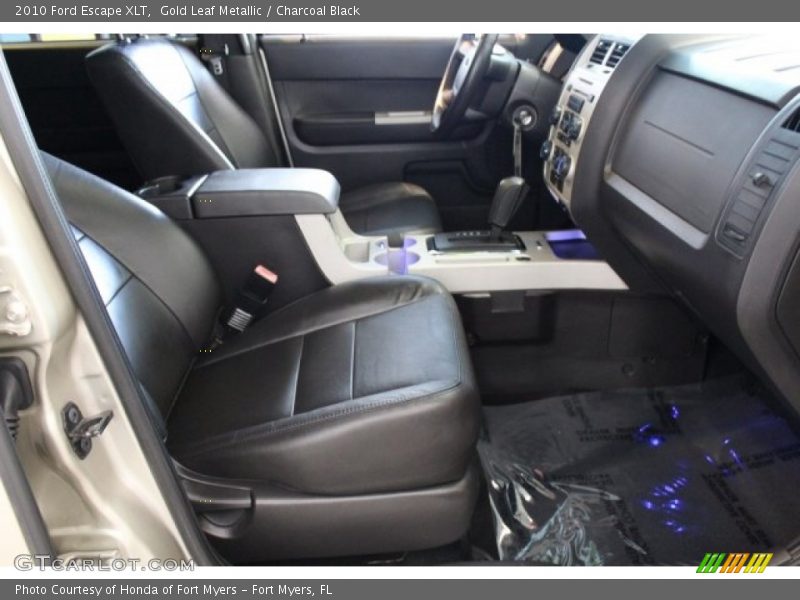 Gold Leaf Metallic / Charcoal Black 2010 Ford Escape XLT