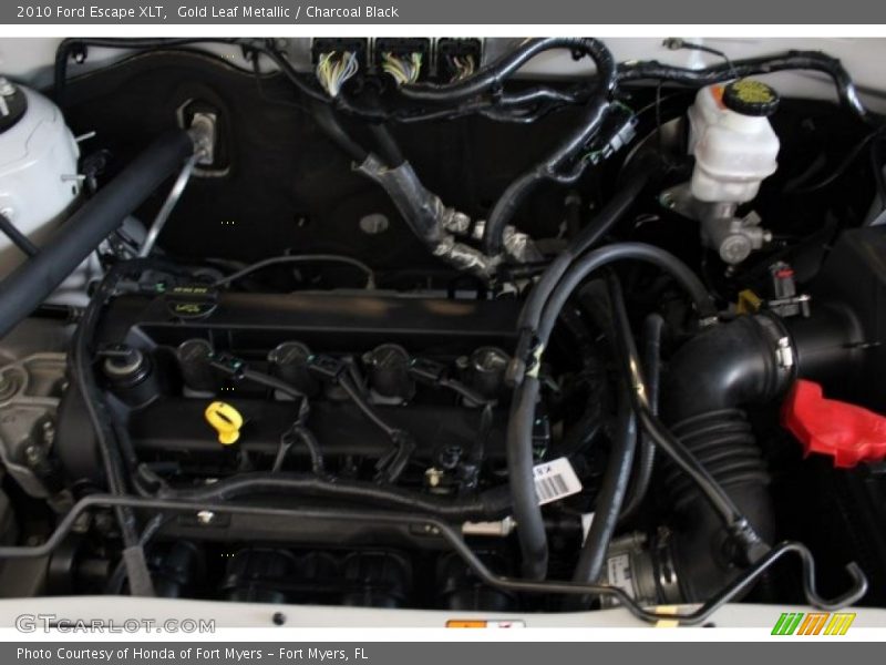 Gold Leaf Metallic / Charcoal Black 2010 Ford Escape XLT