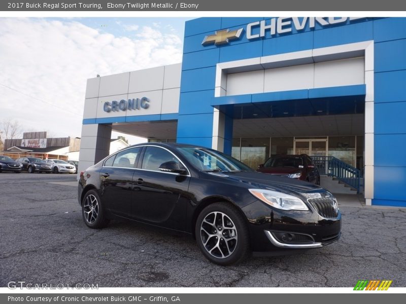 Ebony Twilight Metallic / Ebony 2017 Buick Regal Sport Touring