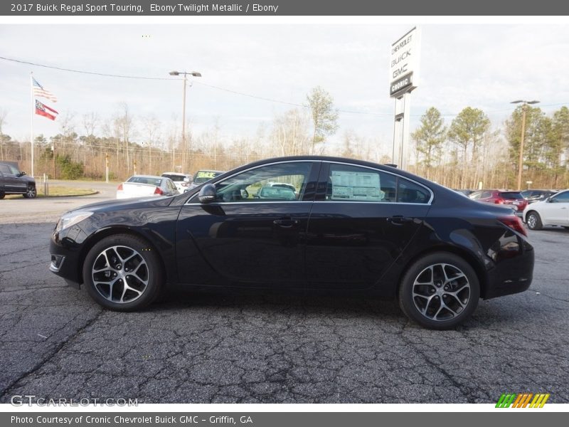 Ebony Twilight Metallic / Ebony 2017 Buick Regal Sport Touring