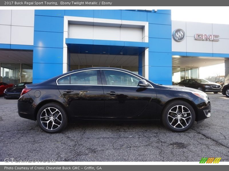 Ebony Twilight Metallic / Ebony 2017 Buick Regal Sport Touring