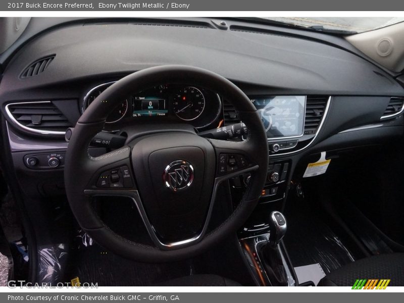 Ebony Twilight Metallic / Ebony 2017 Buick Encore Preferred