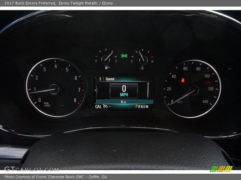 Ebony Twilight Metallic / Ebony 2017 Buick Encore Preferred
