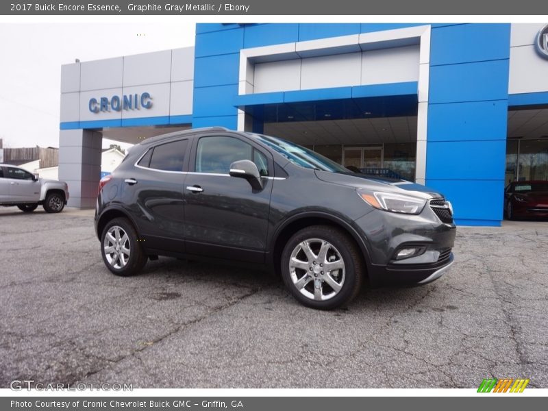 Graphite Gray Metallic / Ebony 2017 Buick Encore Essence