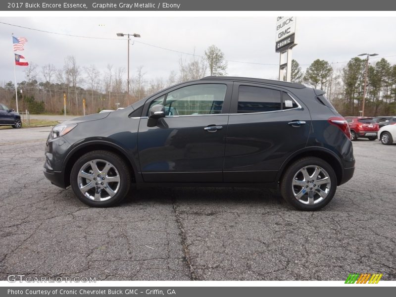 Graphite Gray Metallic / Ebony 2017 Buick Encore Essence