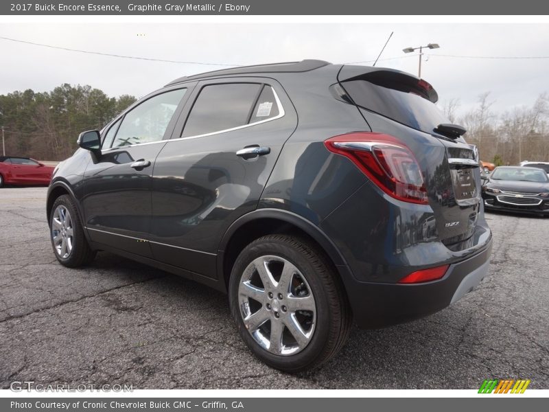 Graphite Gray Metallic / Ebony 2017 Buick Encore Essence