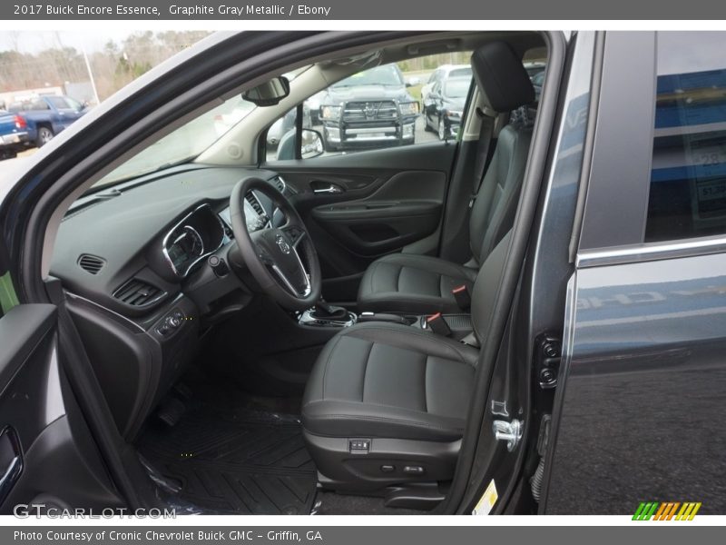 Graphite Gray Metallic / Ebony 2017 Buick Encore Essence