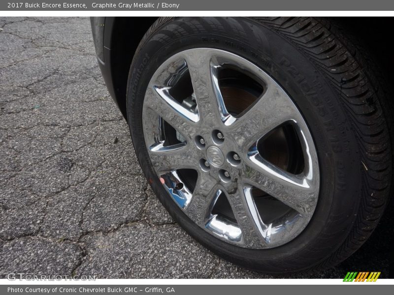 Graphite Gray Metallic / Ebony 2017 Buick Encore Essence