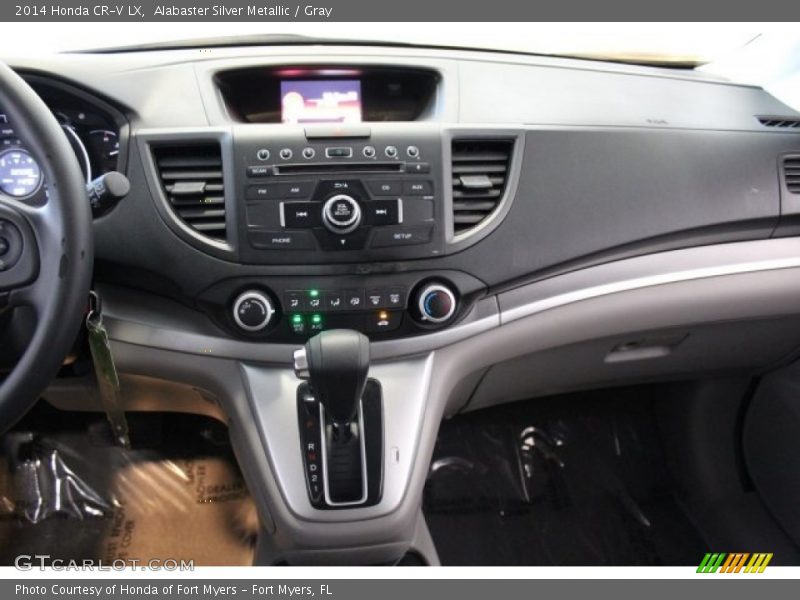 Alabaster Silver Metallic / Gray 2014 Honda CR-V LX