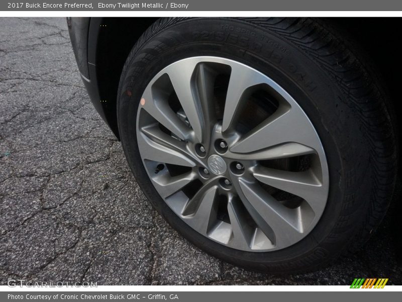 Ebony Twilight Metallic / Ebony 2017 Buick Encore Preferred