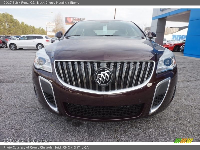 Black Cherry Metallic / Ebony 2017 Buick Regal GS